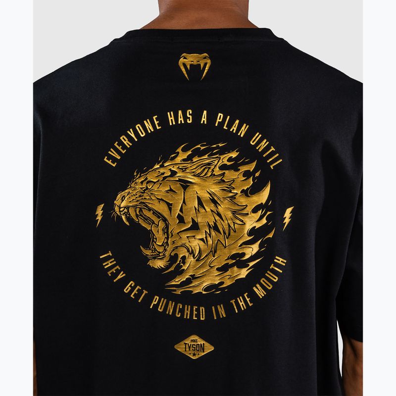 Tricou pentru bărbați Venum x Mike Tyson Tiger black/gold 5