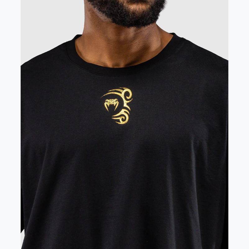 Tricou pentru bărbați Venum x Mike Tyson Tiger VENUM-06406-126 black/gold 3