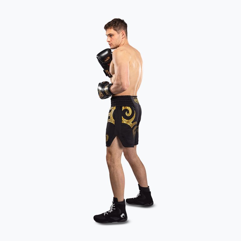 Pantaloni scurți de antrenament pentru bărbați Venum x Mike Tyson Tiger black/gold 4