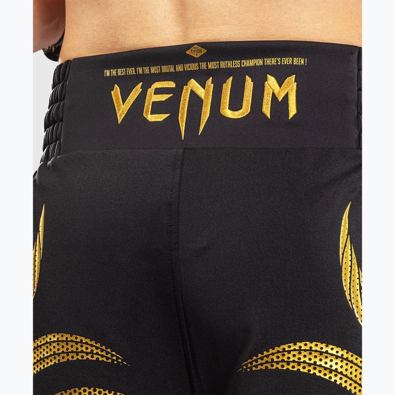 Pantaloni scurți de antrenament pentru bărbați Venum x Mike Tyson Tiger black/gold 6