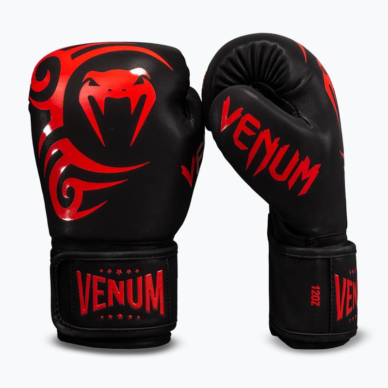 Mănuși de box Venum Mike Tyson Replica Boxing black/red 2