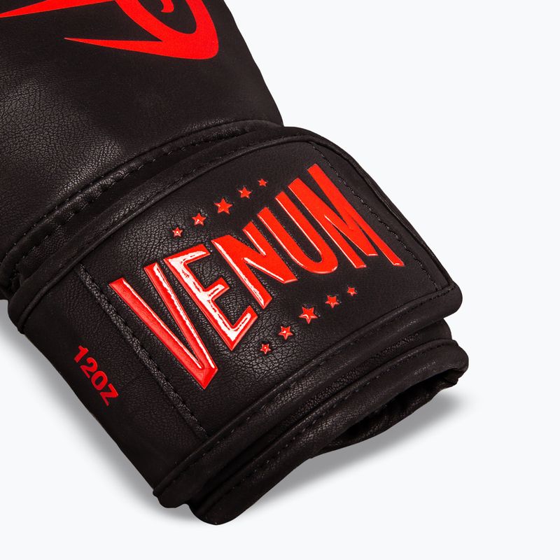 Mănuși de box Venum Mike Tyson Replica Boxing black/red 4