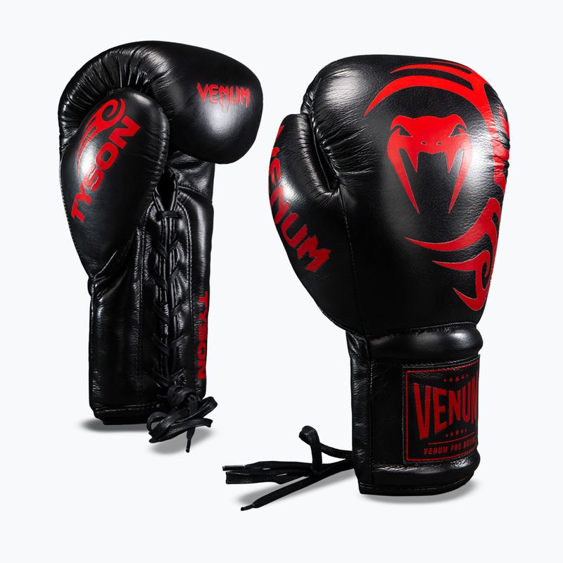 Mănuși de box Venum Giant 2.0 Mike Tyson Pro Boxing black/red 2