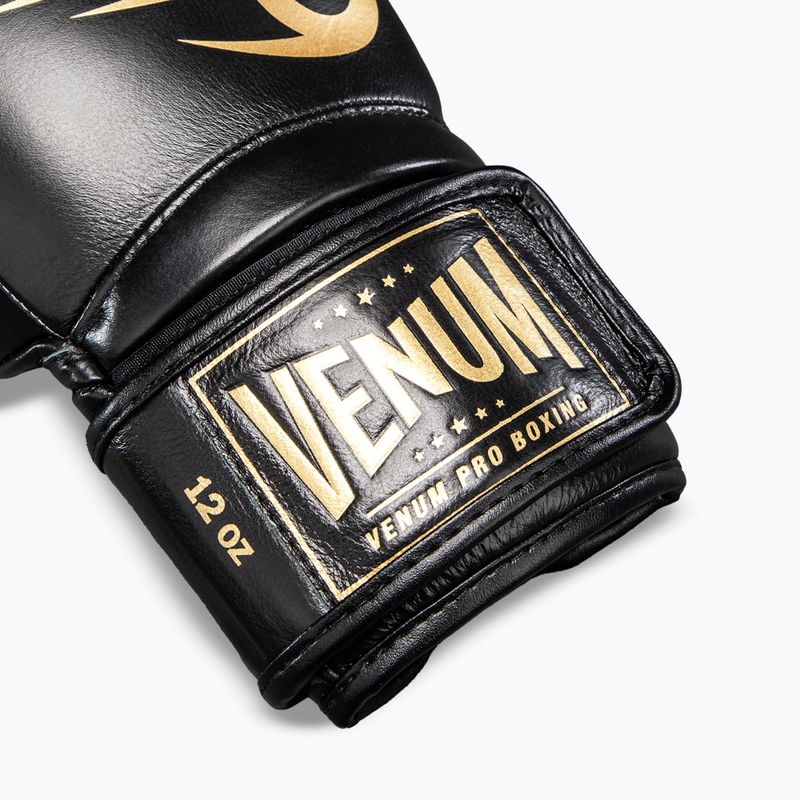 Mănuși de box Venum Giant 2.0 Mike Tyson Pro Boxing black/gold 4