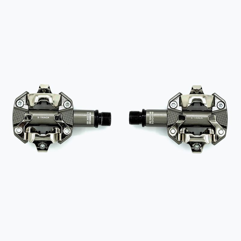 Pedale pentru biciletă LOOK X-Track metallic grey 2