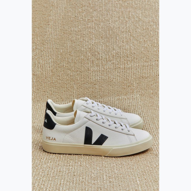 Încălțăminte pentru bărbați VEJA Campo Leather extra white/black 8