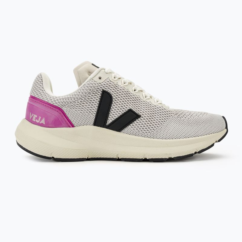 Încălăminte de alergat pentru femei VEJA Marlin V-Knit chalk/black/ultraviolet 2