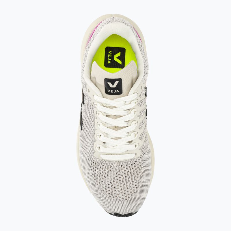 Încălăminte de alergat pentru femei VEJA Marlin V-Knit chalk/black/ultraviolet 5