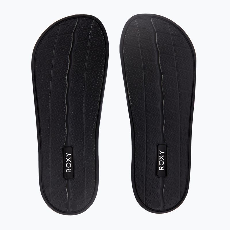 Flip-flops pentru femei ROXY Slippy II 2021 black multi 5