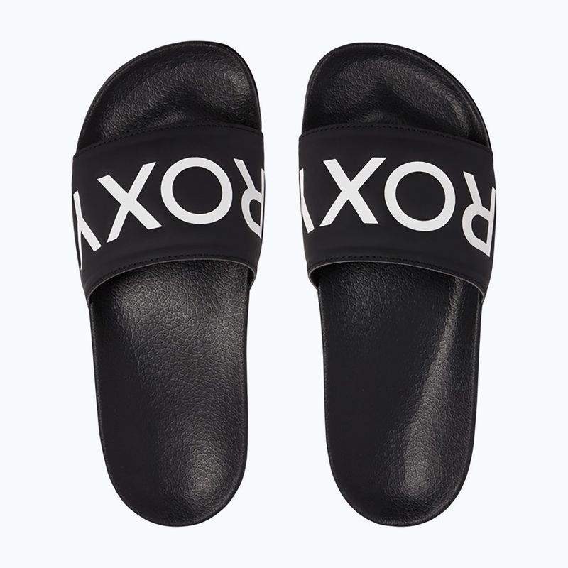 Papuci pentru femei ROXY Slippy II green black fg 10