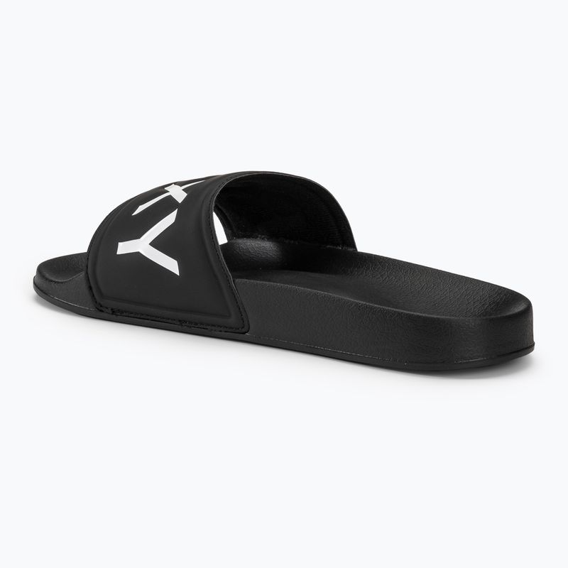 Papuci pentru femei ROXY Slippy II green black fg 3
