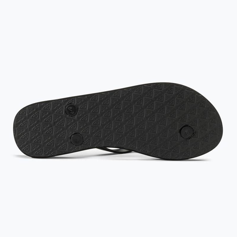 Papuci pentru femei  ROXY Viva Stamp II black/white 4