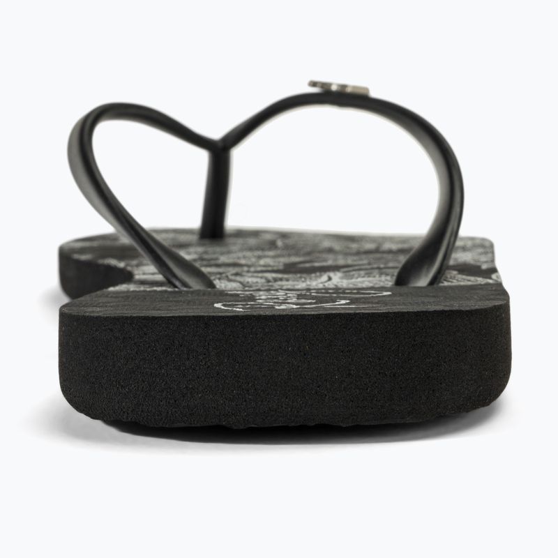 Papuci pentru femei  ROXY Viva Stamp II black/white 6