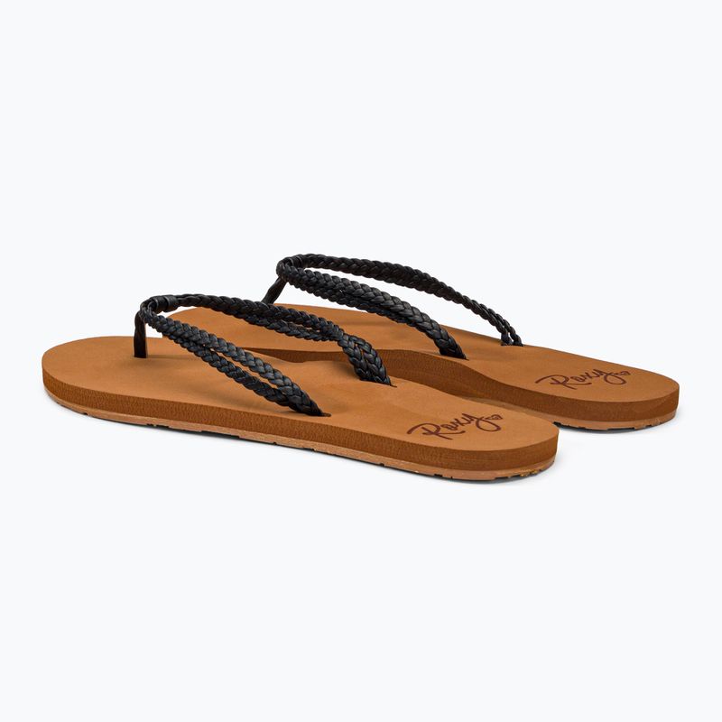 Flip flop pentru femei ROXY Costas 2021 black 3