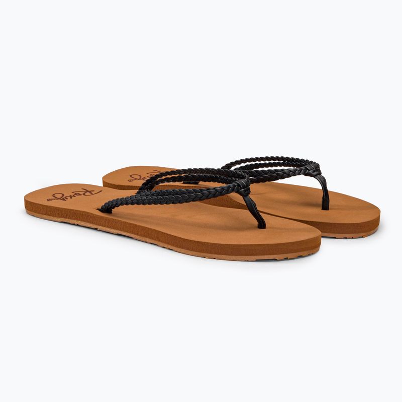 Flip flop pentru femei ROXY Costas 2021 black 4