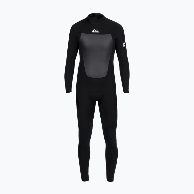 Quiksilver Bărbați 3/2mm Syncro Back Zip GBS Wetsuit costum de baie negru EQYW103084