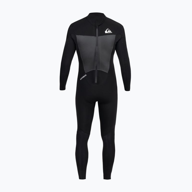 Quiksilver Bărbați 3/2mm Syncro Back Zip GBS Wetsuit costum de baie negru EQYW103084 2