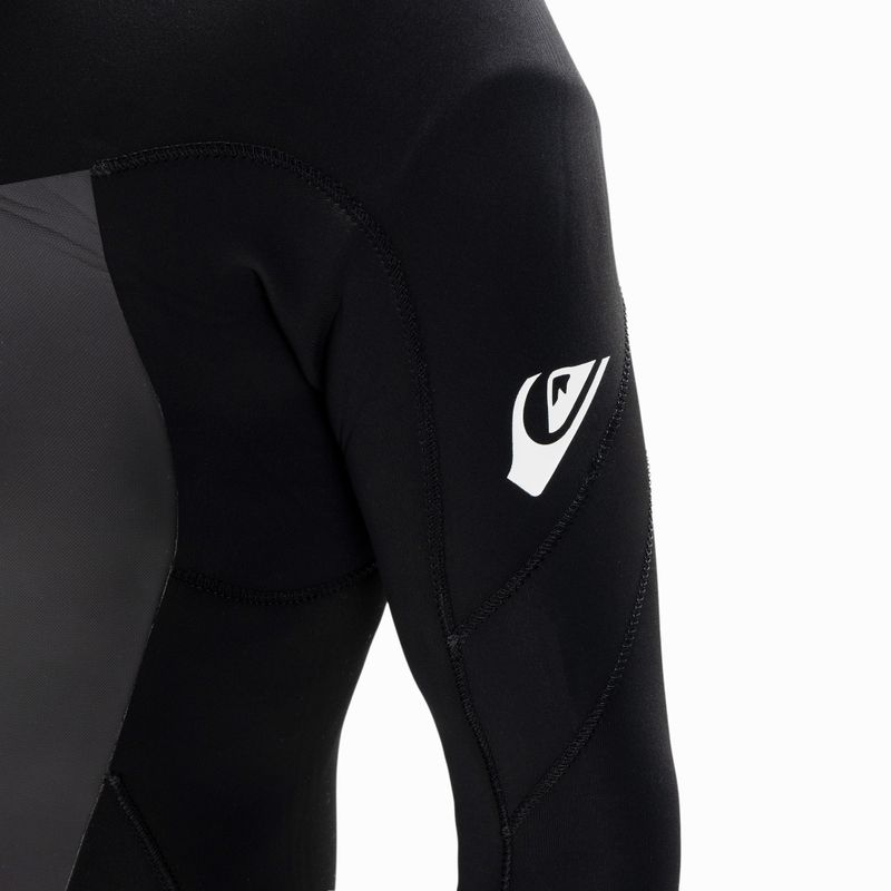 Quiksilver Bărbați 3/2mm Syncro Back Zip GBS Wetsuit costum de baie negru EQYW103084 3