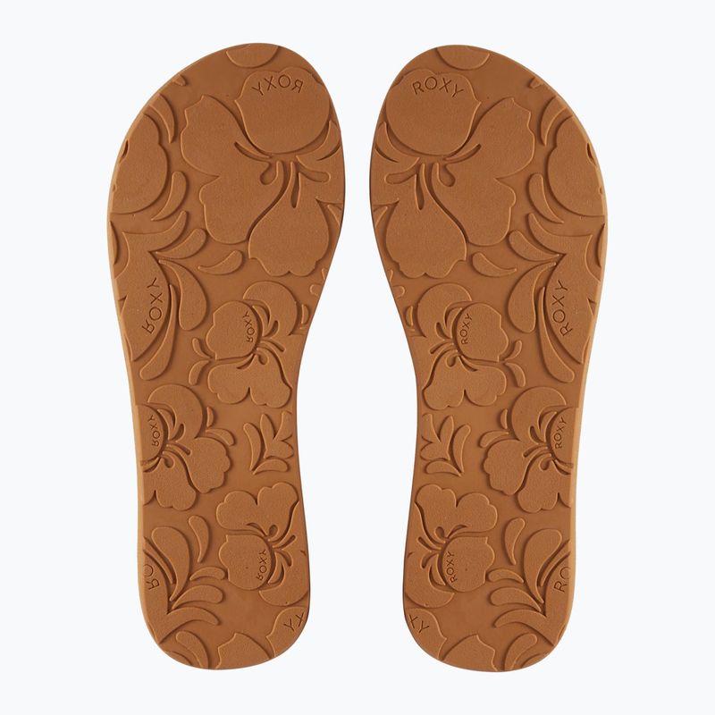 Flip flop pentru femei ROXY Costas 2021 rose gold 12