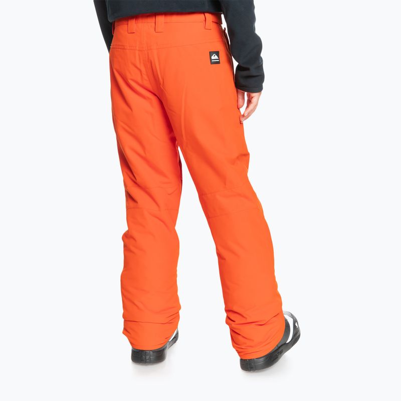 Pantaloni de snowboard pentru copii Quiksilver Estate, portocaliu, EQBTP03033 3