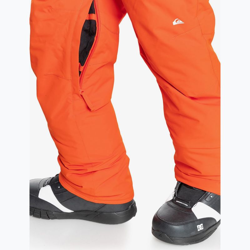 Pantaloni de snowboard pentru copii Quiksilver Estate, portocaliu, EQBTP03033 6