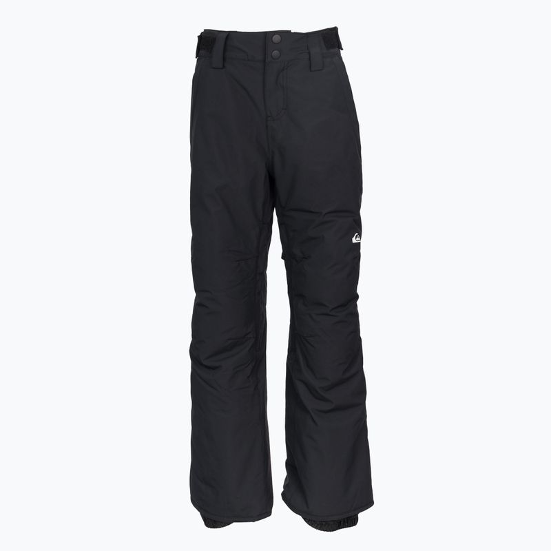 Pantaloni de snowboard pentru copii Quiksilver Estate, negru, EQBTP03033