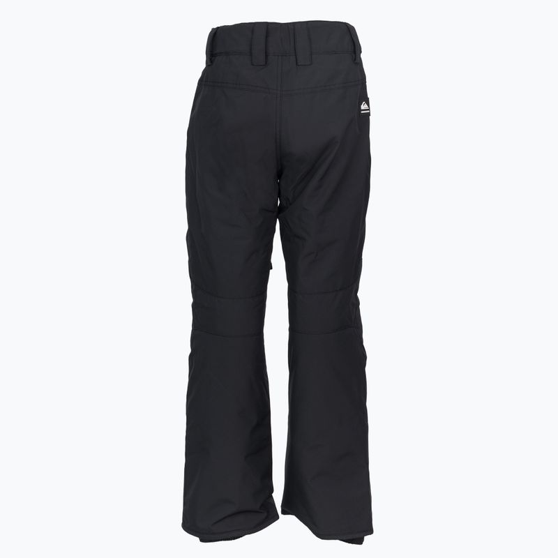 Pantaloni de snowboard pentru copii Quiksilver Estate, negru, EQBTP03033 2