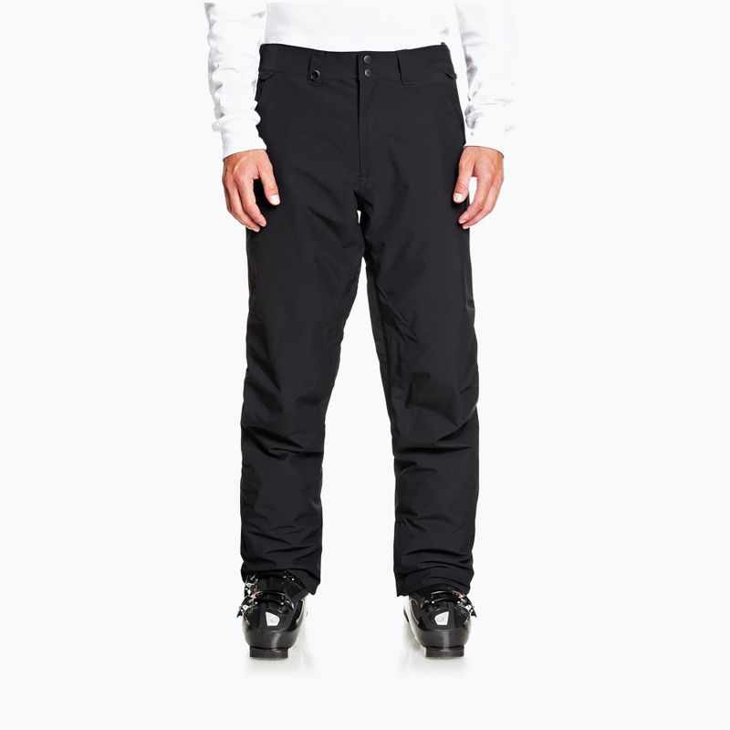 Pantaloni de snowboard Quiksilver Estate pentru bărbați negru EQYTP03146