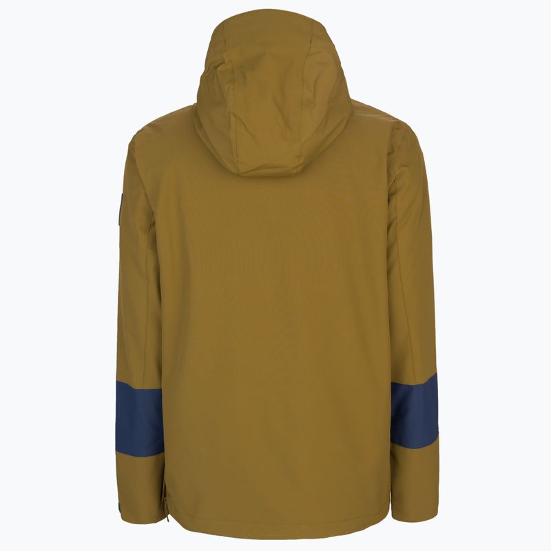 Geacă de snowboard pentru bărbați Quiksilver Steeze, maro, EQYTJ03274 2