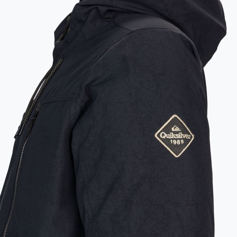 Geacă de snowboard pentru bărbați Quiksilver Fairbanks, negru, EQYTJ03273 3