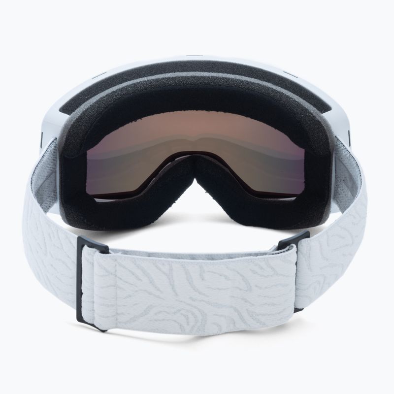 Ochelari de snowboard pentru femei ROXY Storm Women 2021 bright white/amber rose ml red 3