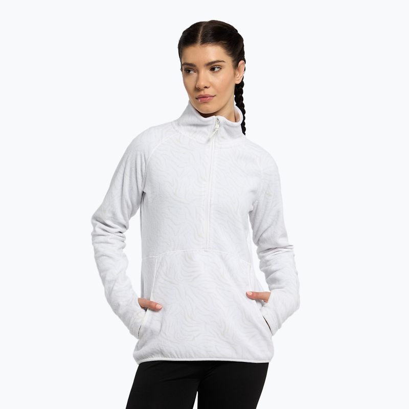 Pulover de snowboard pentru femei ROXY Cascade 2021 bright white zebra print