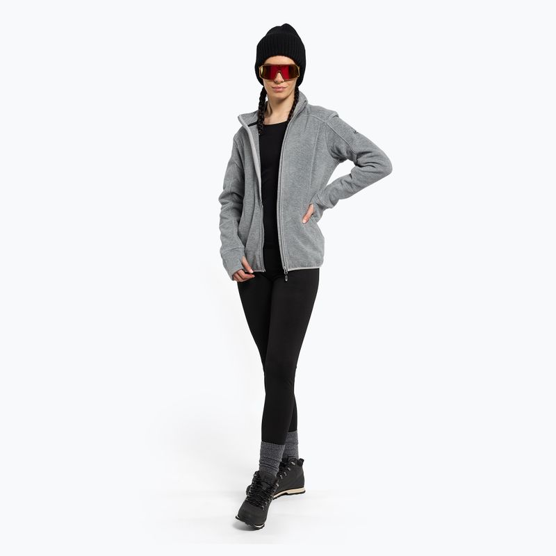 Pulover de snowboard pentru femei ROXY Harmony 2021 heather grey 4