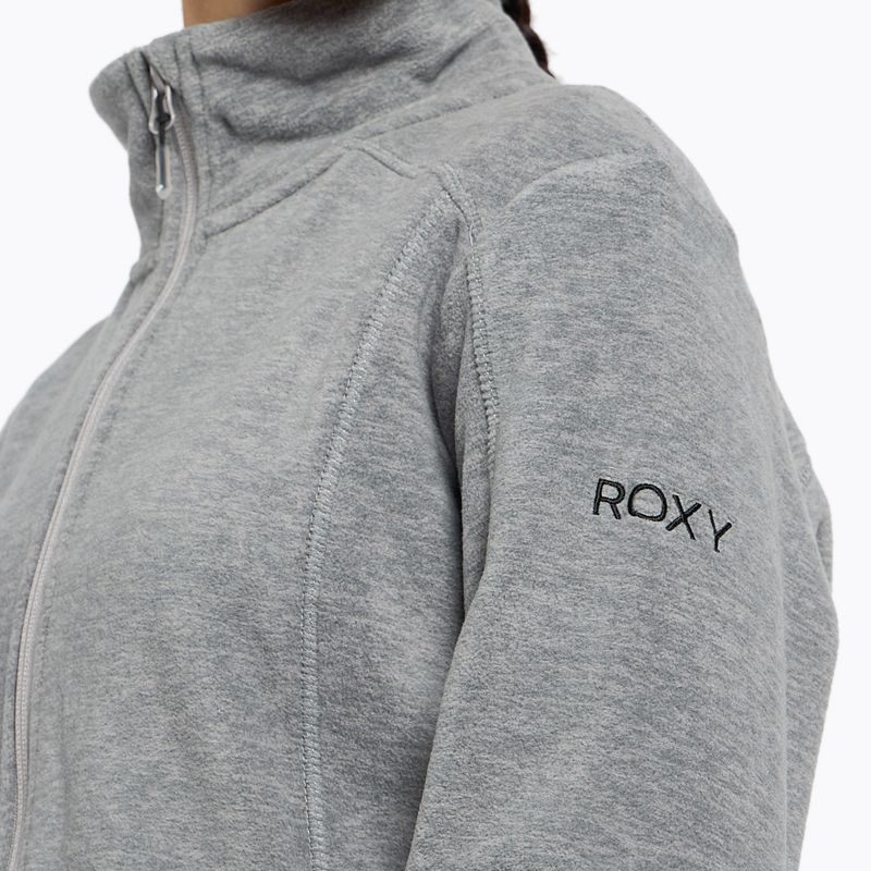 Pulover de snowboard pentru femei ROXY Harmony 2021 heather grey 11