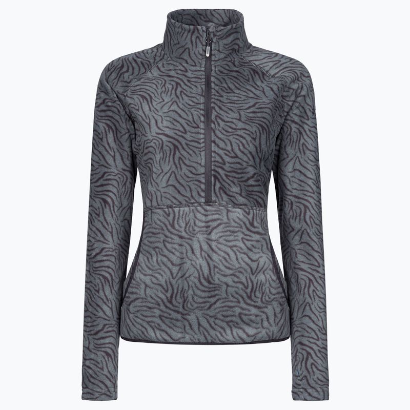 Pulover de snowboard pentru femei ROXY Cascade 2021 true black zebra print 8