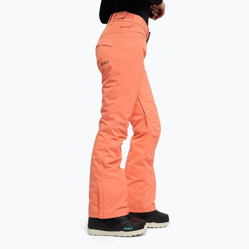 Pantaloni de snowboard pentru femei ROXY Backyard 2021 fusion coral 3