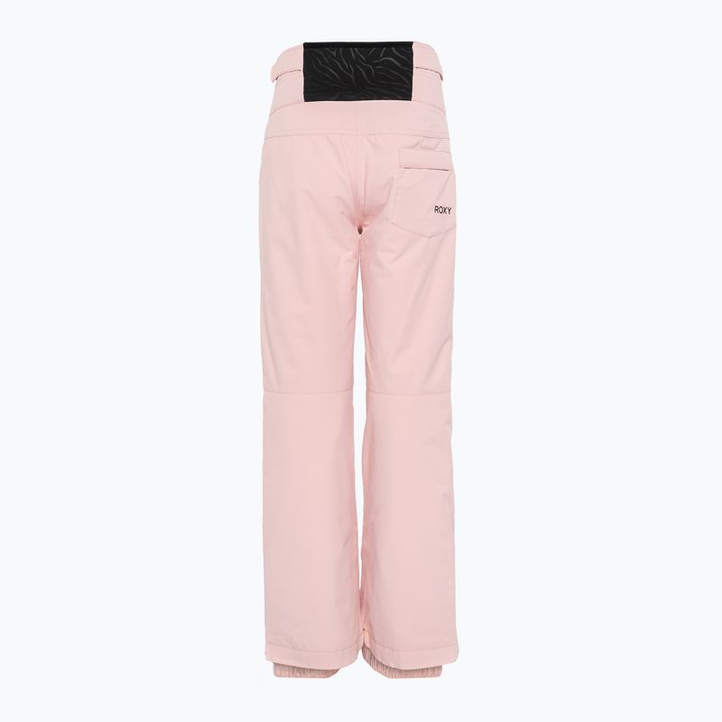 Pantaloni de snowboard pentru copii ROXY Diversion 2021 powder pink 2