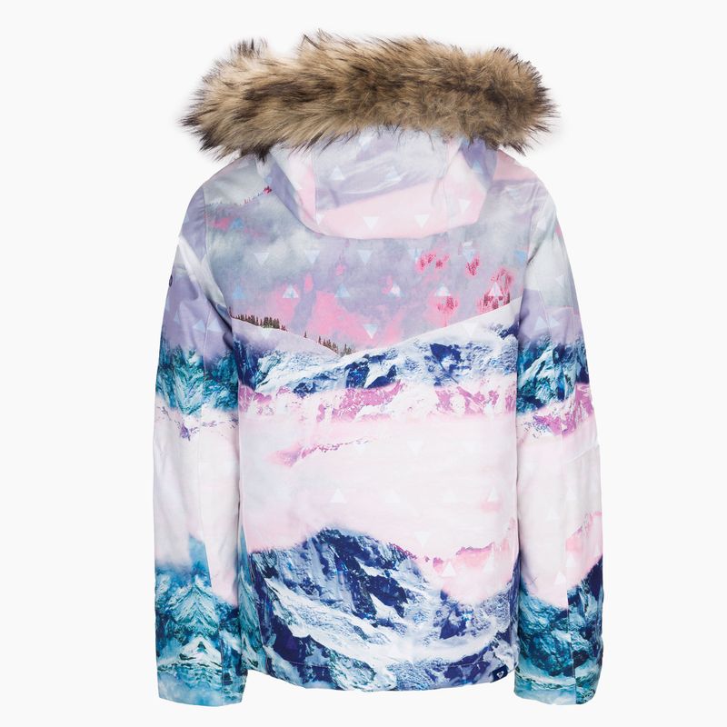 Jachetă de snowboard pentru copii ROXY Jet Ski SE Girl 2021 bright white pyrennes 2