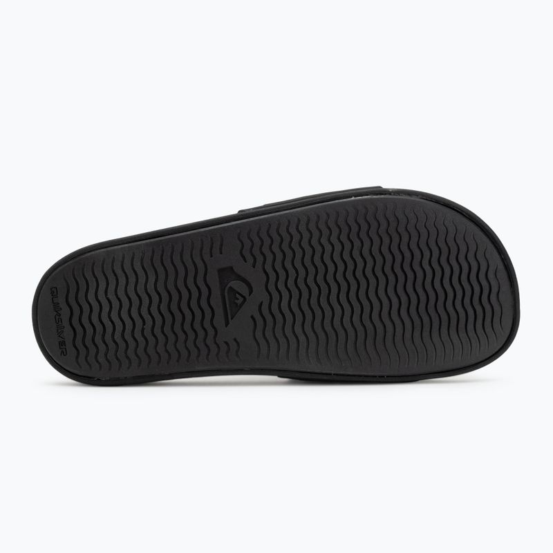 Papuci pentru bărbați Quiksilver Rivi Slide Adjust black/grey/black 4