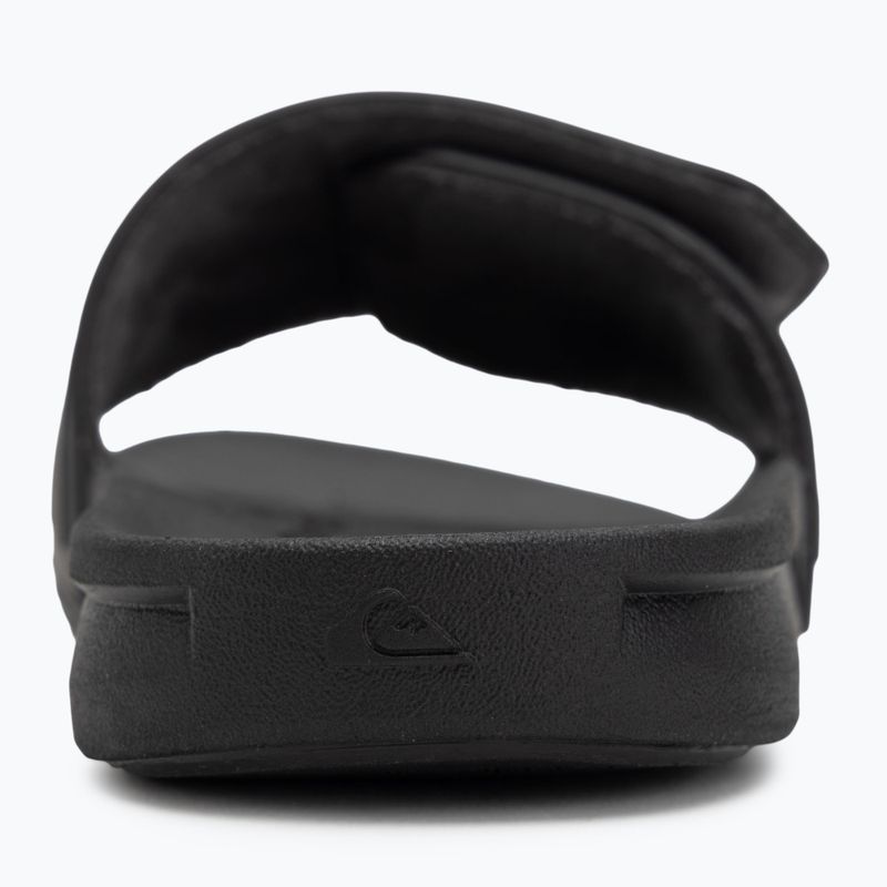 Papuci pentru bărbați Quiksilver Rivi Slide Adjust black/grey/black 6