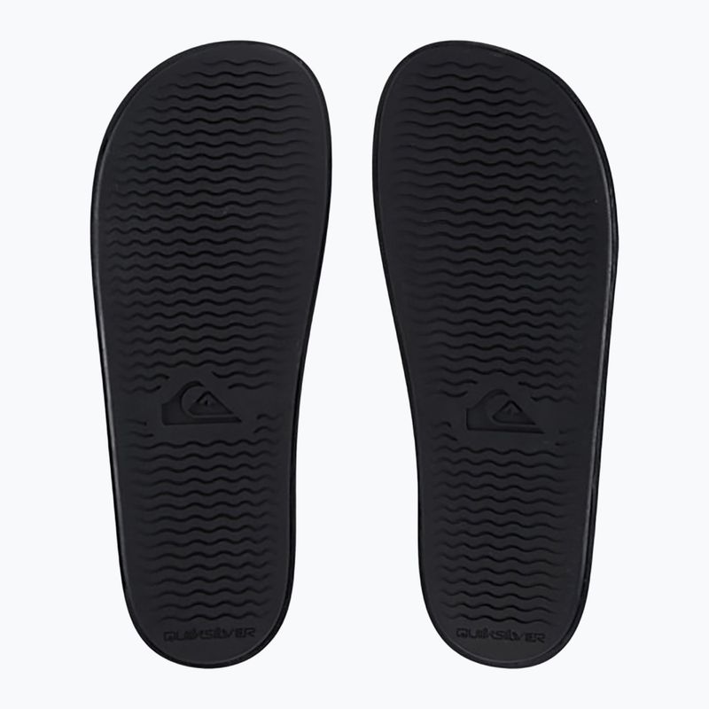 Quiksilver Rivi Slide Adjust negru/gri/negru flip-flops bărbați 3