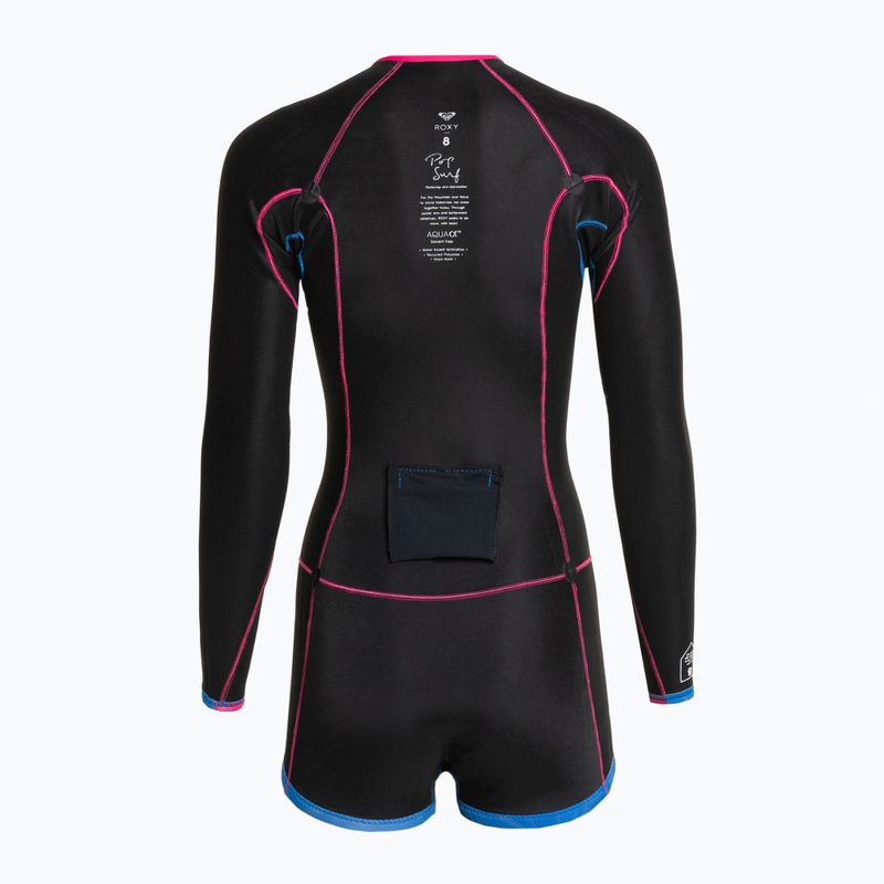 Costumul de neopren pentru femei ROXY 1.5 Popsurf FZ LS SP QLCK 2021 blue 5