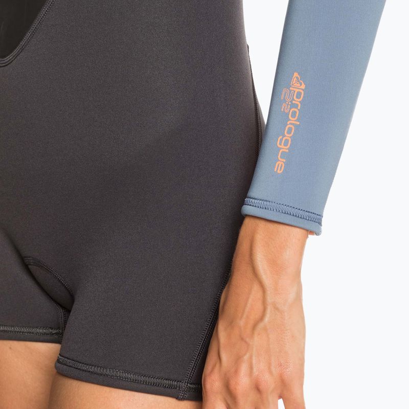 Costumul de neopren pentru femei ROXY 2/2 Prologue BZ LS SP FL 2021 cloud black/powderdgrey/sunglow 4