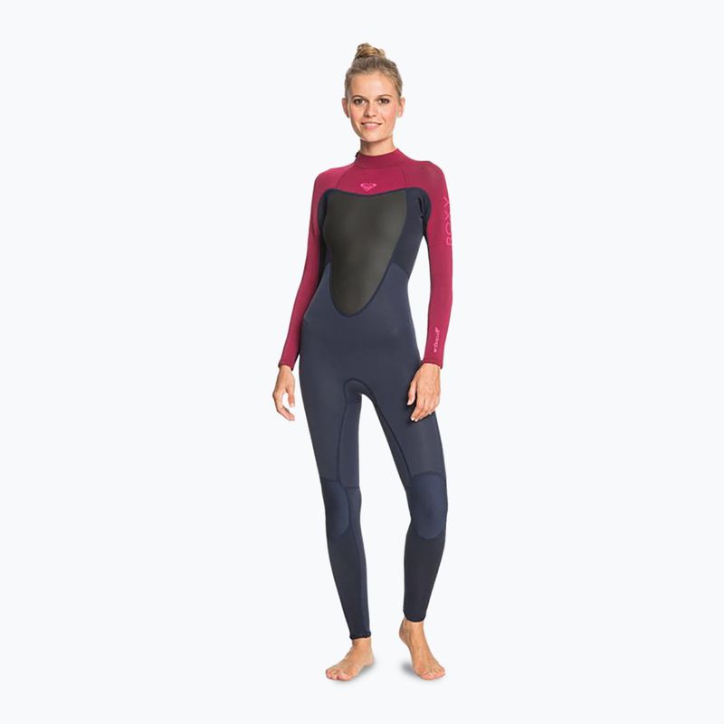 Costumul de neopren pentru femei ROXY 4/3 Prologue BZ GBS 2021 dark navy/burgundy 6