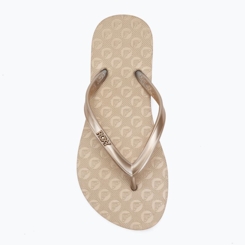 Șlapi pentru copii ROXY Viva VI gold 5