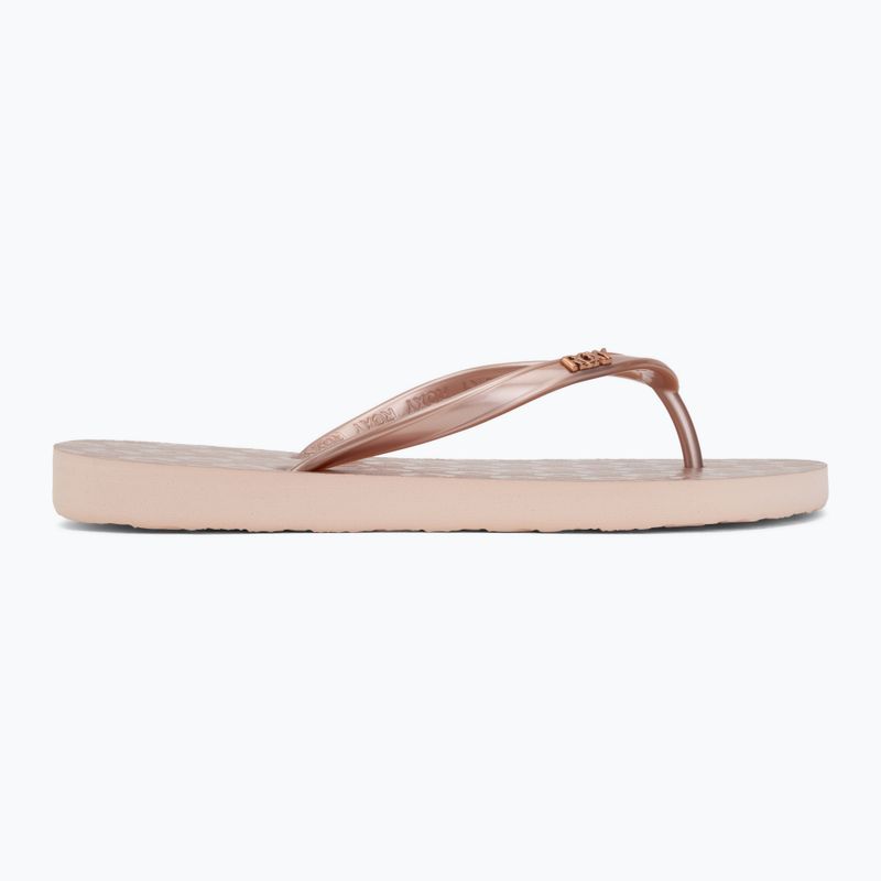 Șlapi pentru copii ROXY Viva VI rose gold 2
