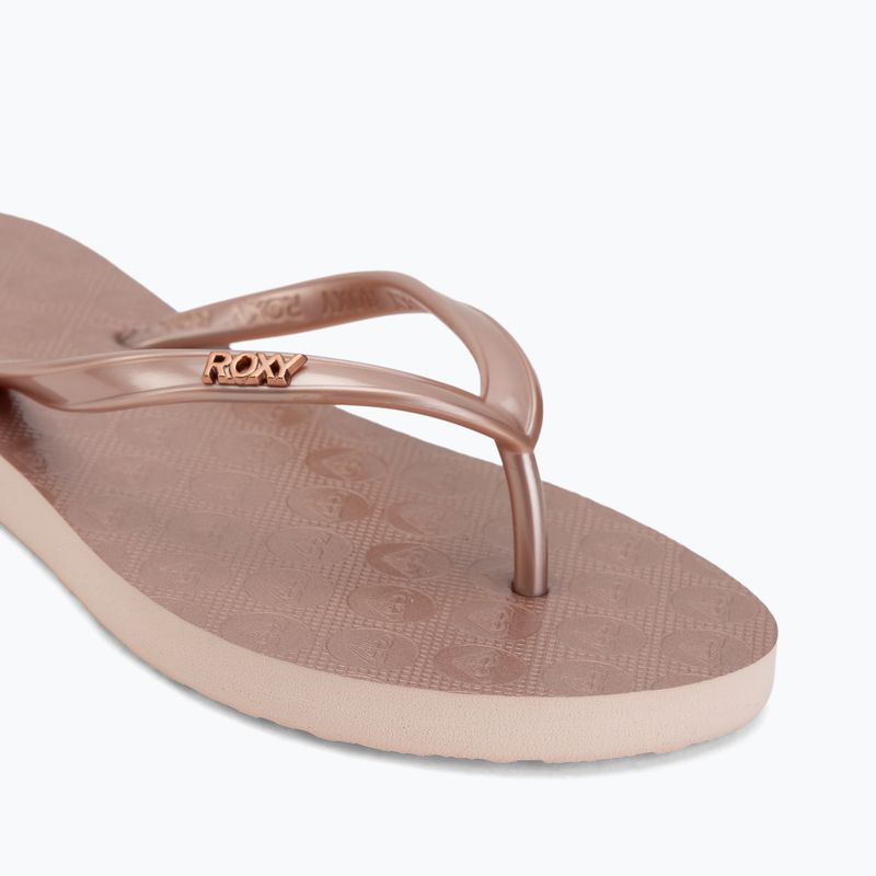 Șlapi pentru copii ROXY Viva VI rose gold 7