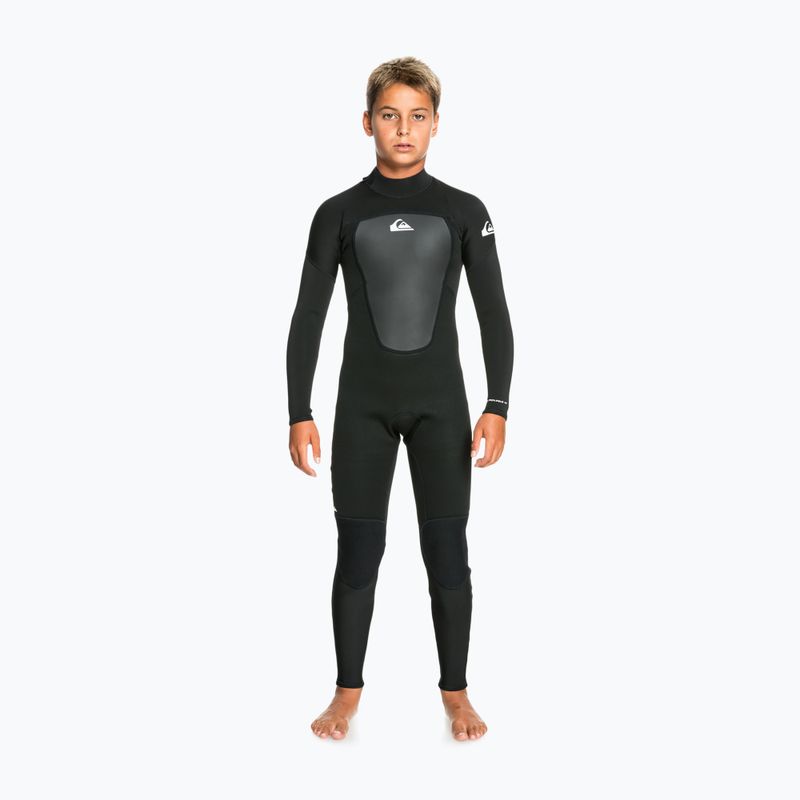 Quiksilver Fullsuit Prologue 3/2mm spumă de înot pentru copii Negru EQBW103076-KVD0