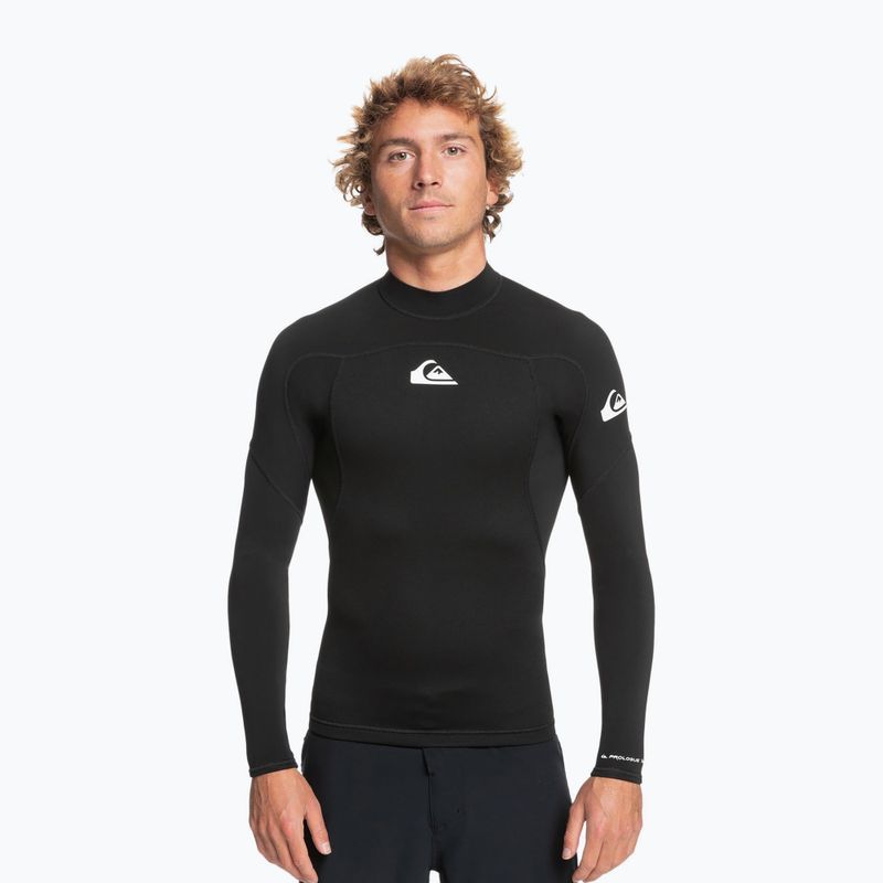 Cămașă de înot Quiksilver Prologue 1mm pentru bărbați Negru EQYW803044-KVD0