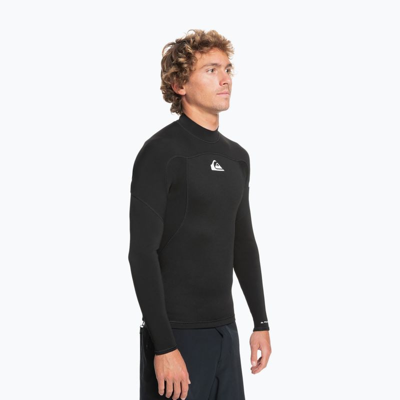 Cămașă de înot Quiksilver Prologue 1mm pentru bărbați Negru EQYW803044-KVD0 2